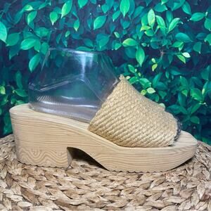 Y2k Coasters boho heel slides